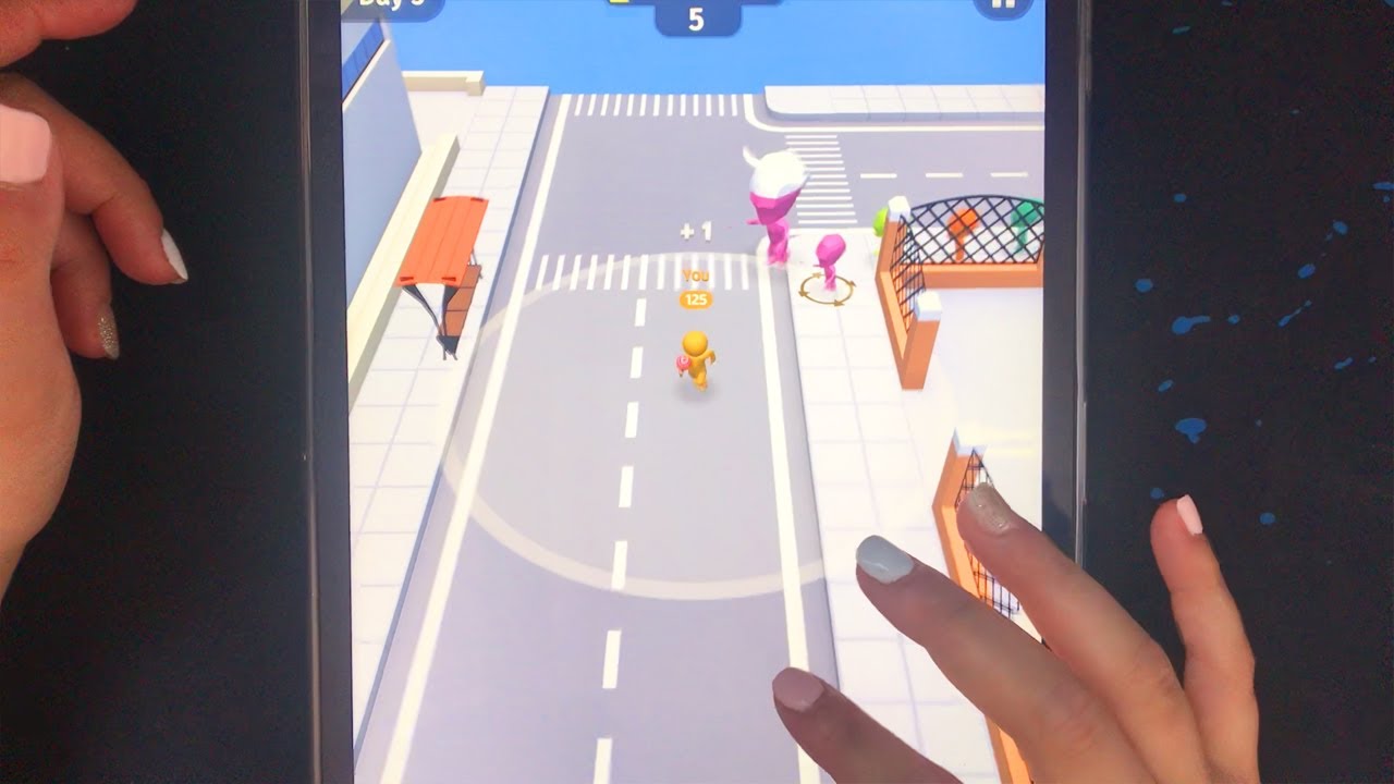 Move.io: Move Stop Move - Stickman Crowd 3D - iPAD Gameplay Walkthrough Part 1