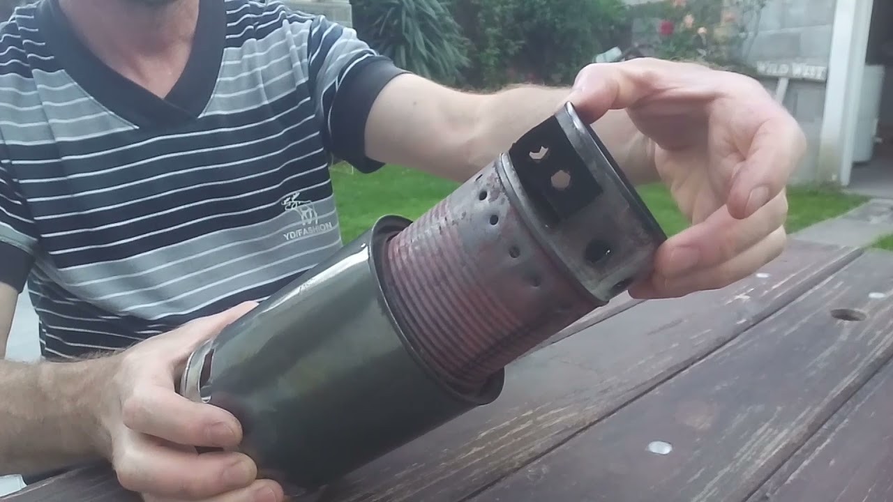 Hornillo de gas de madera 🔥(casero con chatarra)