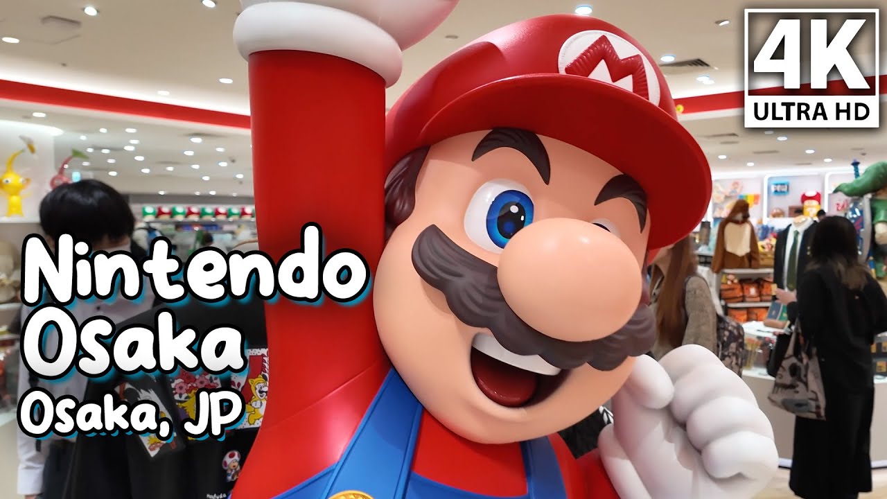 Nintendo Store Osaka | Osaka, Japan | Mario, Zelda, Pikmin, Splatoon, Animal Crossing & More!