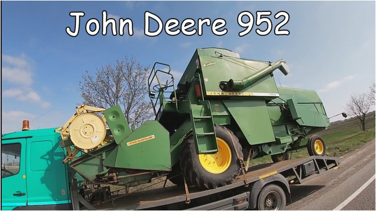 Комбайн Джон Дир 952. John Deere 952. Березне - Ратне