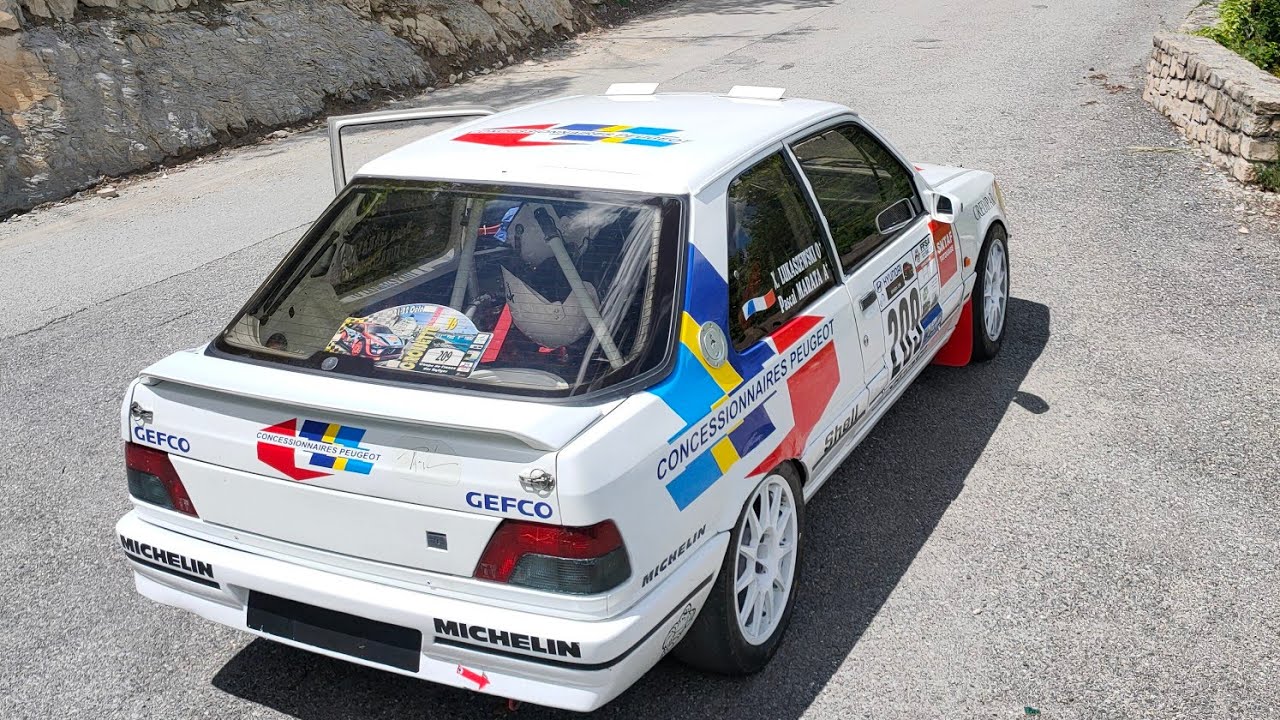 Essaie 309 GTI grA pour Rally Antibes 2K23
