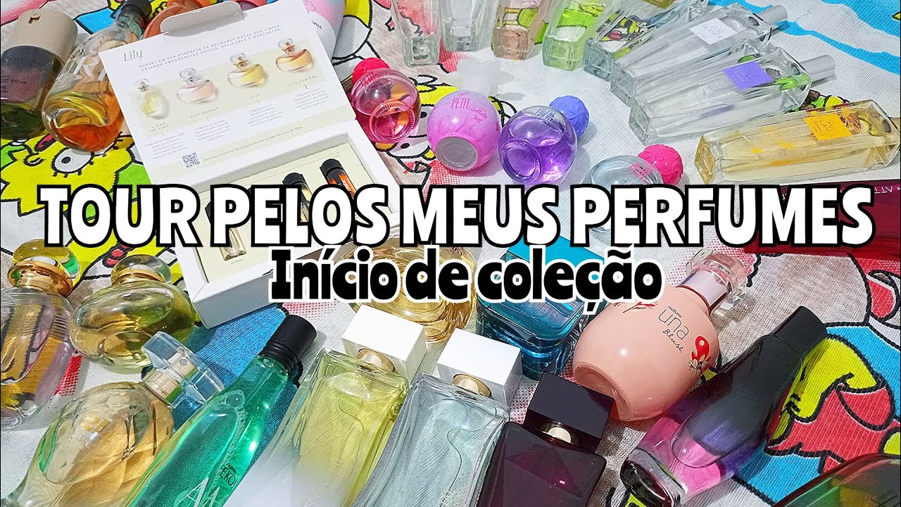TOUR PELOS MEUS PERFUMES -Inicio de coleção- Gabriela Marcelino