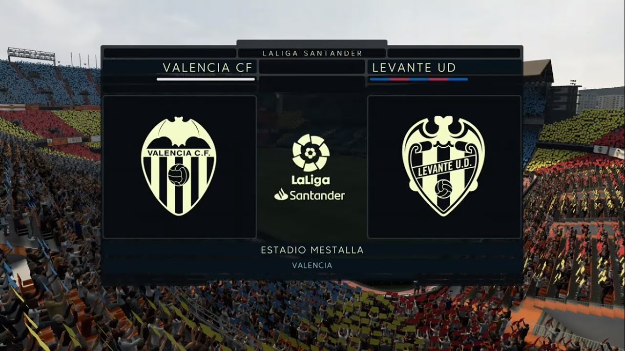 ⚽ Valencia vs Levante ⚽ | La Liga (12/06/2020) | Fifa 20