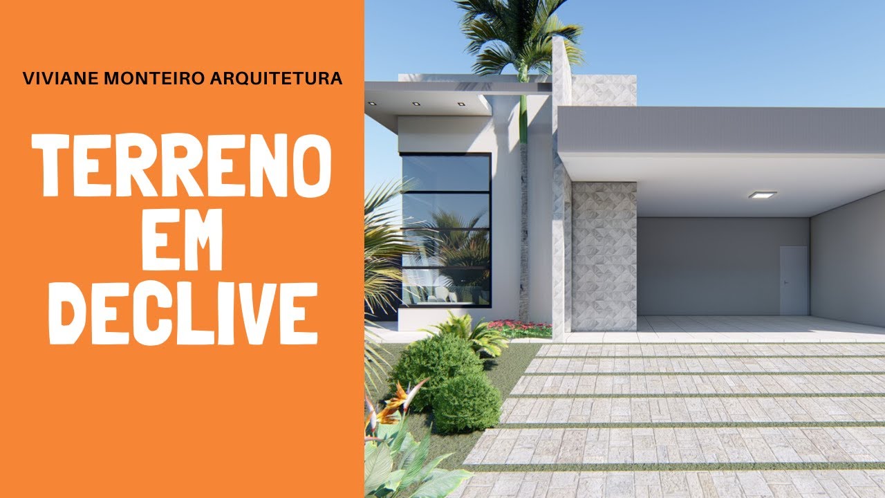 Projeto em terreno de 12x30 em declive