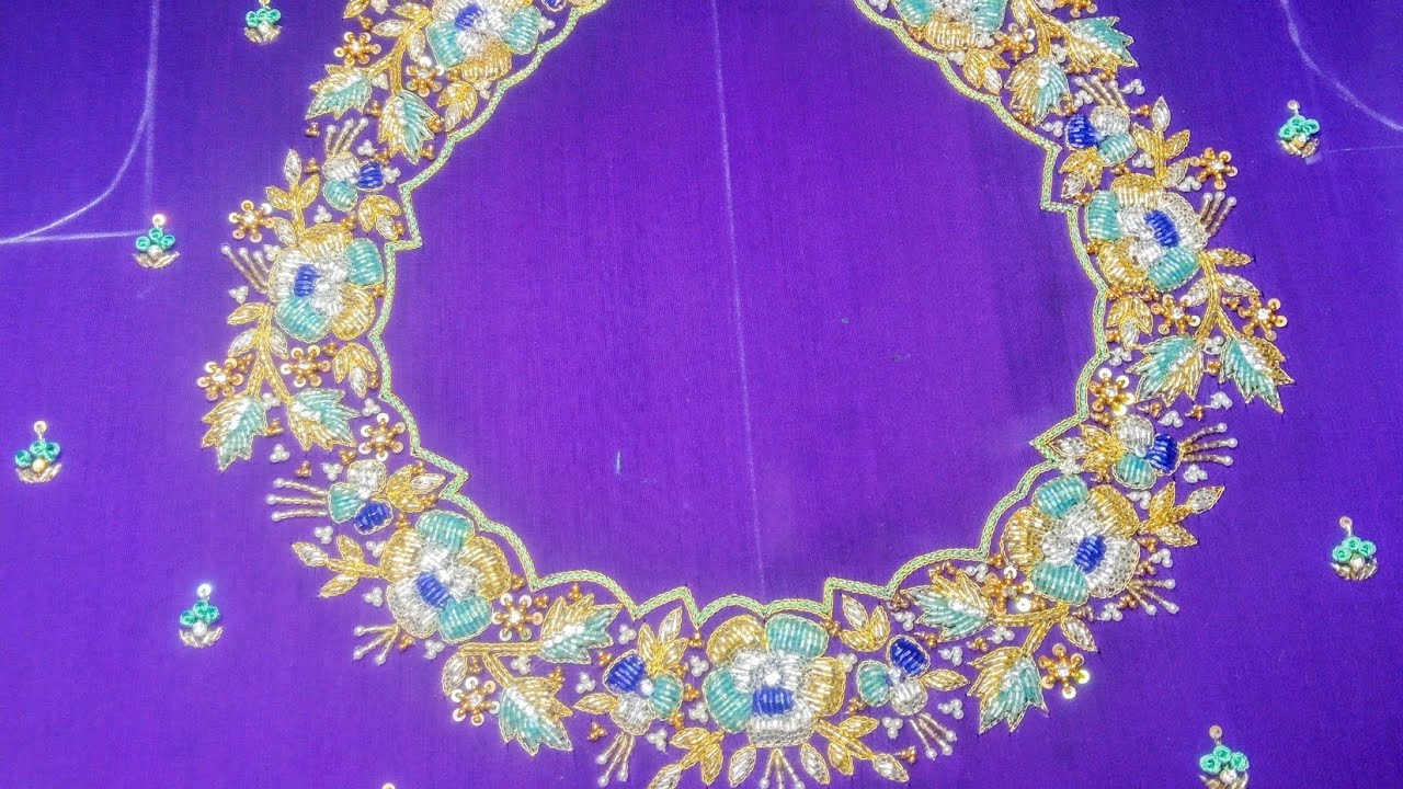 🔥Maggam work blouse designs 2026❤️ in Vijayawada|Nafisa Maggam work 🙏