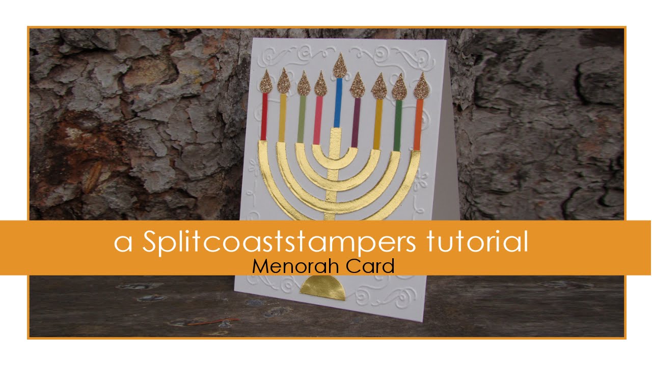 Menorah Card