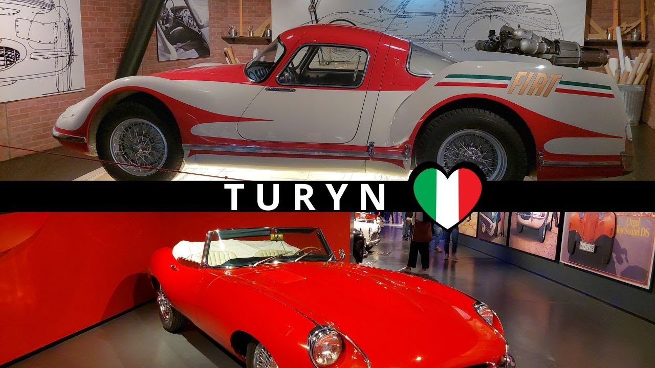 Wspaniałe samochody w Muzeum Motoryzacji w Turynie