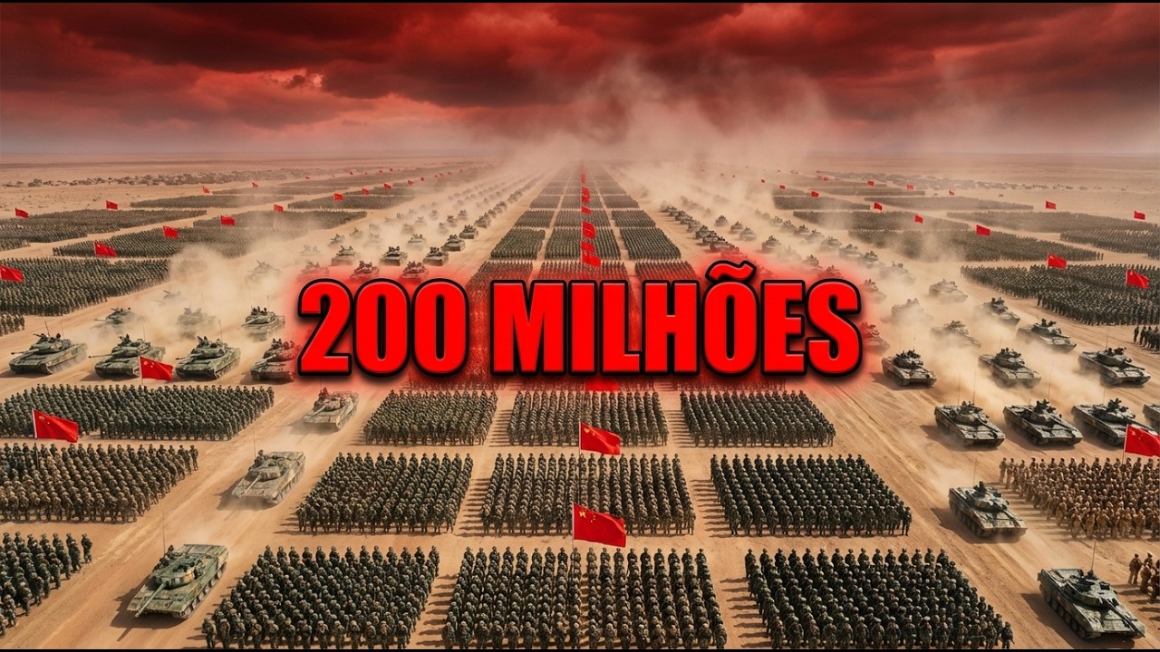 CHINA É O EXÉRCITO DE 200 MILHÕES! APOCALIPSE 9 PROFECIA CUMPRINDO AGORA