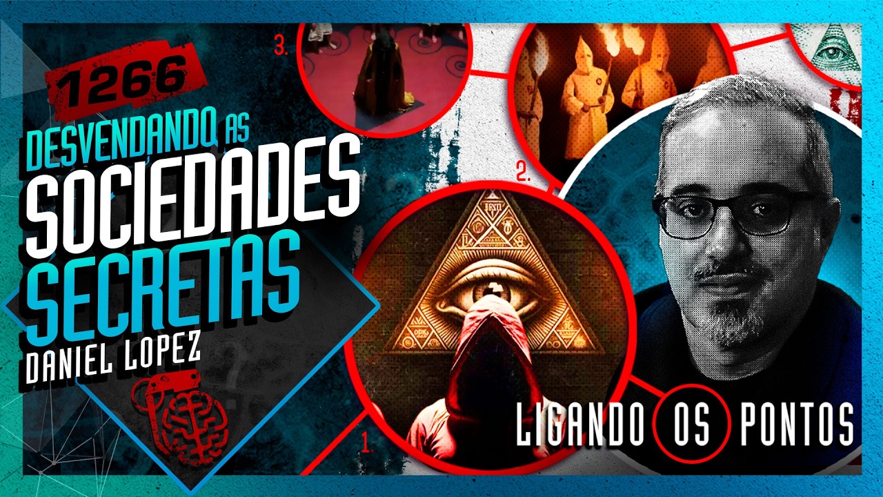 SOCIEDADES SECRETAS: DANIEL LOPEZ - Intelig&ecirc;ncia Ltda. Podcast #1266