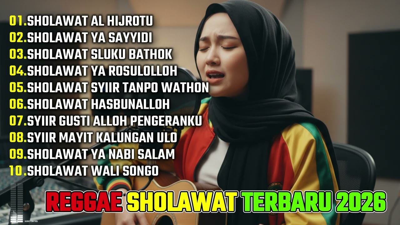 Reggae Sholawat Paling Merdu 🎶❤ Kumpulan Lagu Sholawat Versi Reggae Ska Terbaru 2026