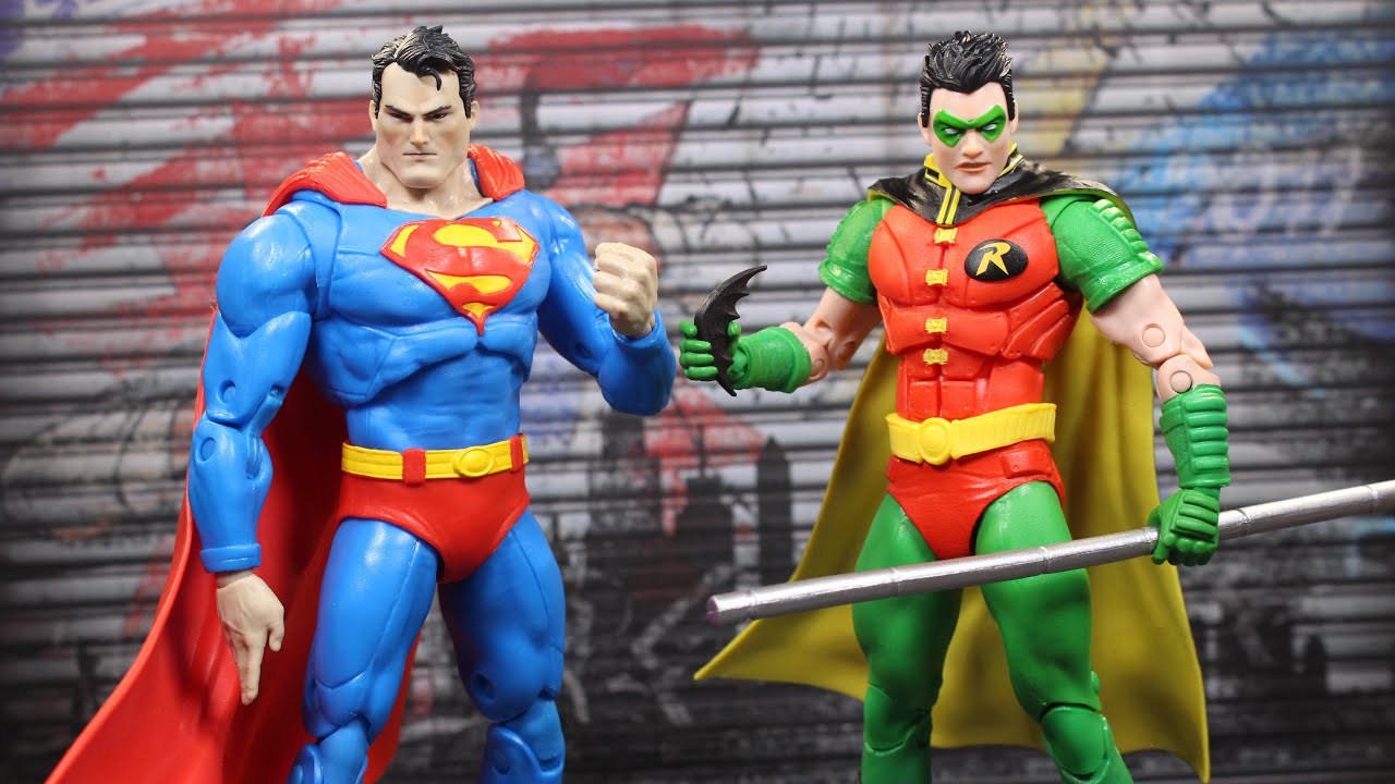 McFarlane Toys DC Multiverse Superman (Hush) & Tim Drake Robin (Robin: Reborn) Review
