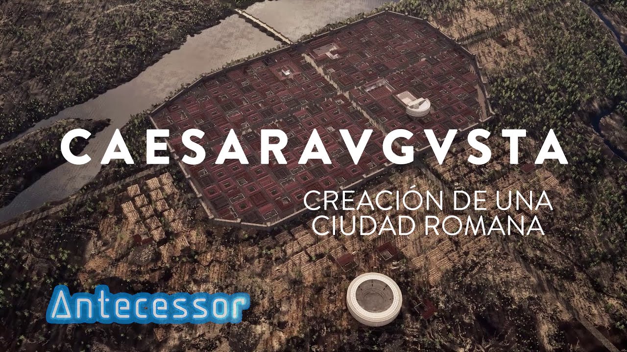 ¿Cómo se forma una CIUDAD-CAMPAMENTO? Recreamos en 3D la Zaragoza romana con Antonio Mostalac
