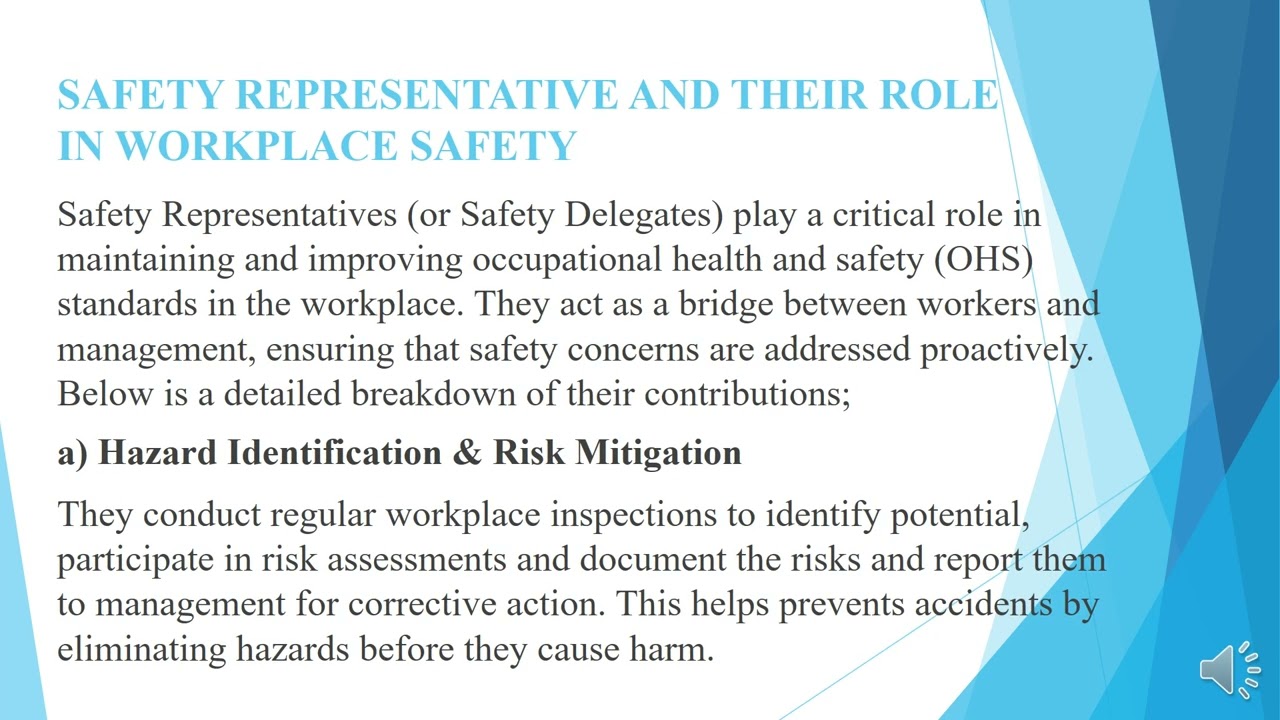 Occupational Health & Safety Stakeholders