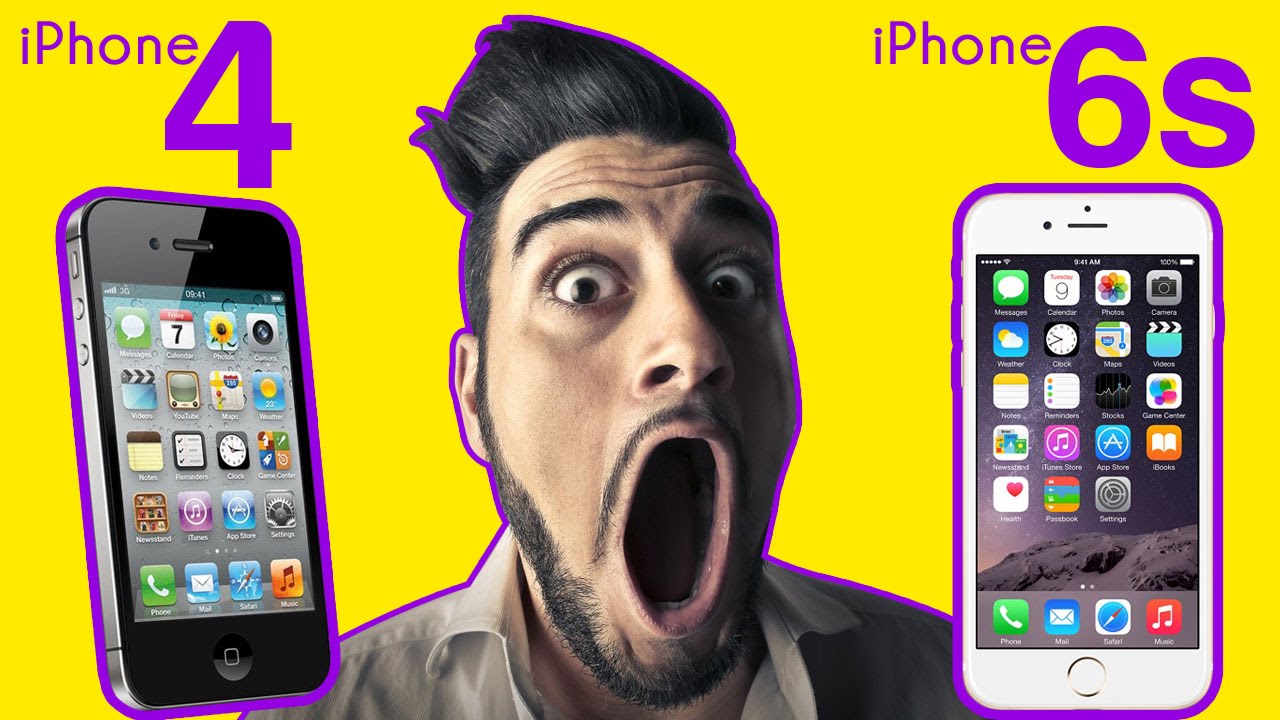 iPhone 4'ü iPhone 6S Sandılar