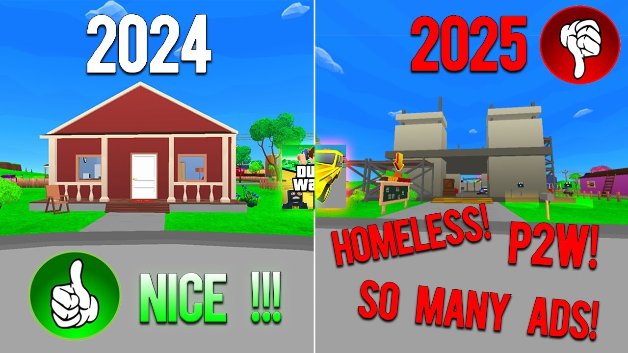 The Downfall of Gangs Wars ( Dude Theft Wars Competitor Revisit in 2025 ) !!! 🤔🤔🤔