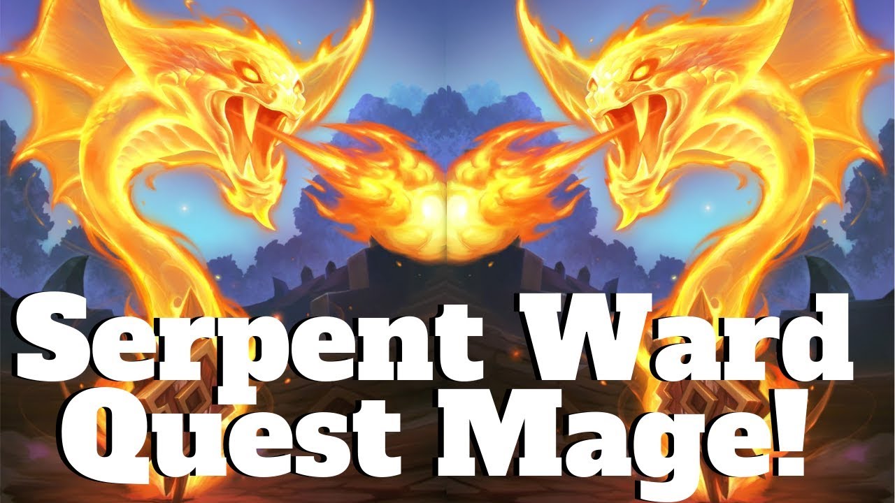 Impractical Quest Mage Combo! Serpent Ward TTK! [Hearthstone Game of the Day]
