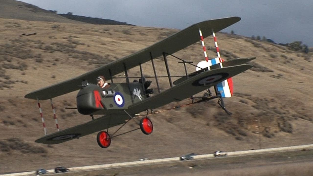 Bahman maidens his Airco D.H.2 at SCCMAS