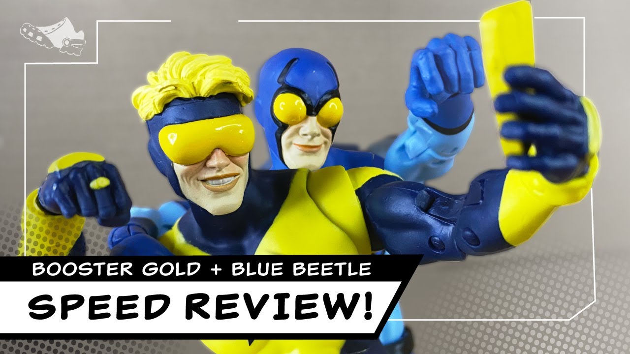Milking a Mold- Booster Gold and Blue Beetle (McFarlane Toys)