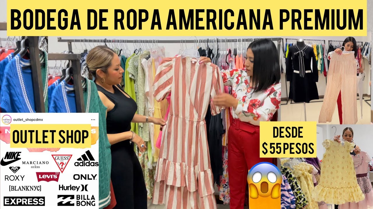 Bodega de Ropa Americana baratísima Calidad premium😱Guess,Adidas, Target, Express,etc.Outl￼et Shop