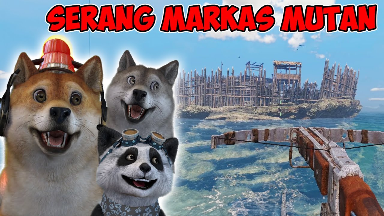 TRIO KOCAK MENYERANG MARKAS MUTAN DI PULAU? - Sunkenland Indonesia #2