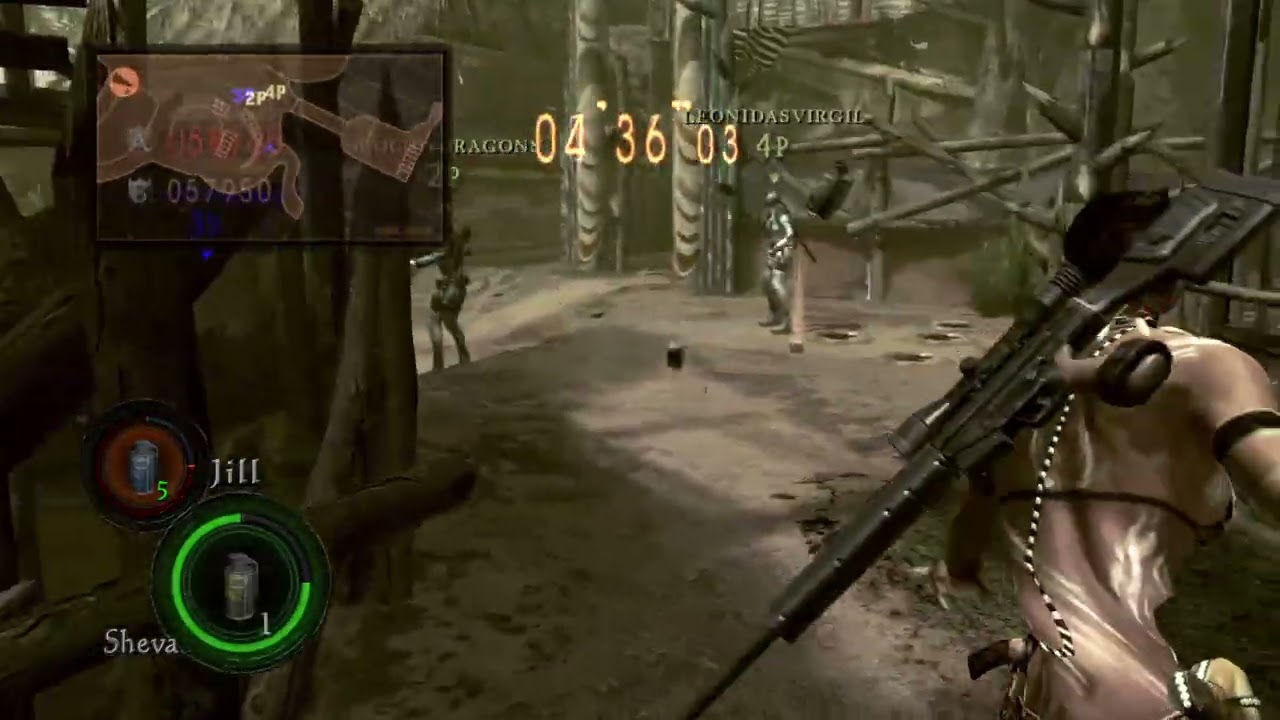 RESIDENT EVIL5 Team Survivors Whit Random