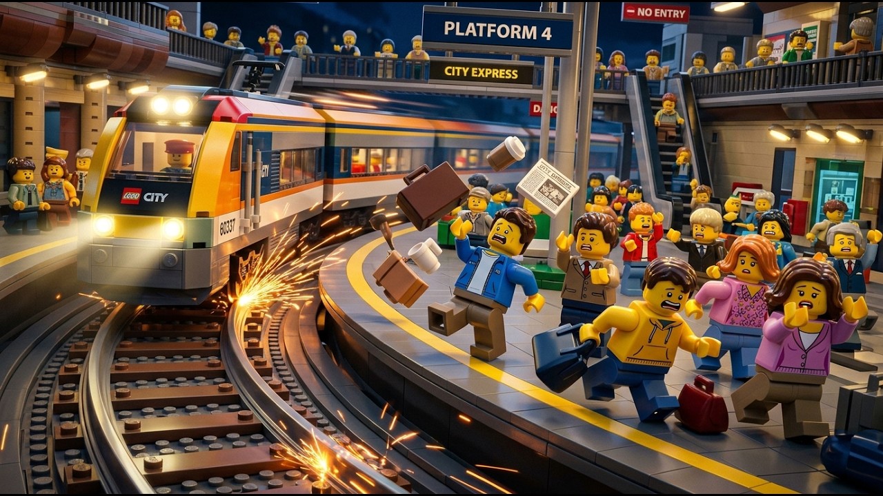 Как на самом деле работает железнодорожная станция из LEGO — изнутри системы