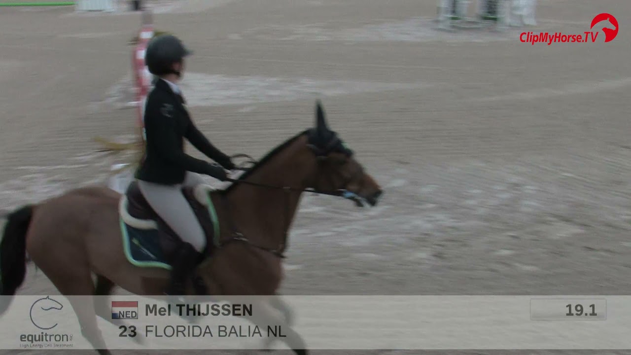 EYCup 2021 Lamprechtshausen: Mel THIJSSEN (NED) auf FLORIDA BALIA NL