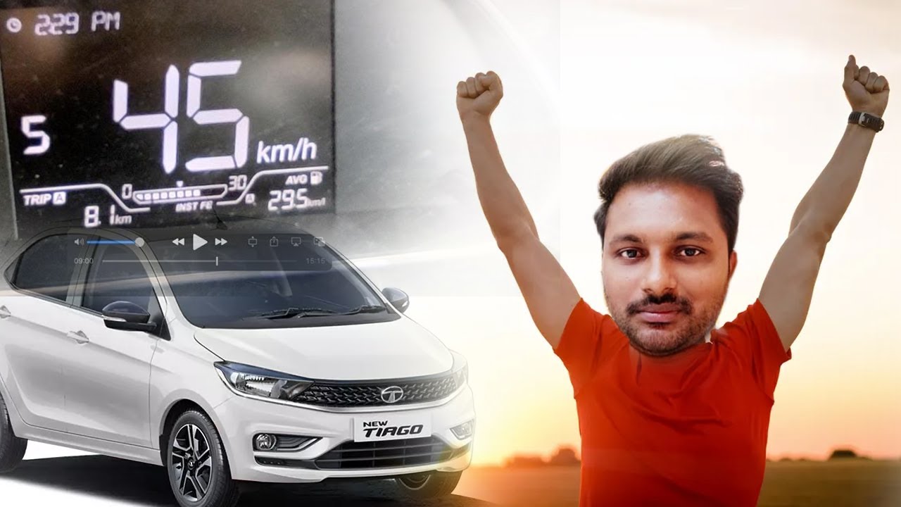 Tata Tiago car gives 30KMPL ?? || Tata Tiago real mileage || in telugu ||