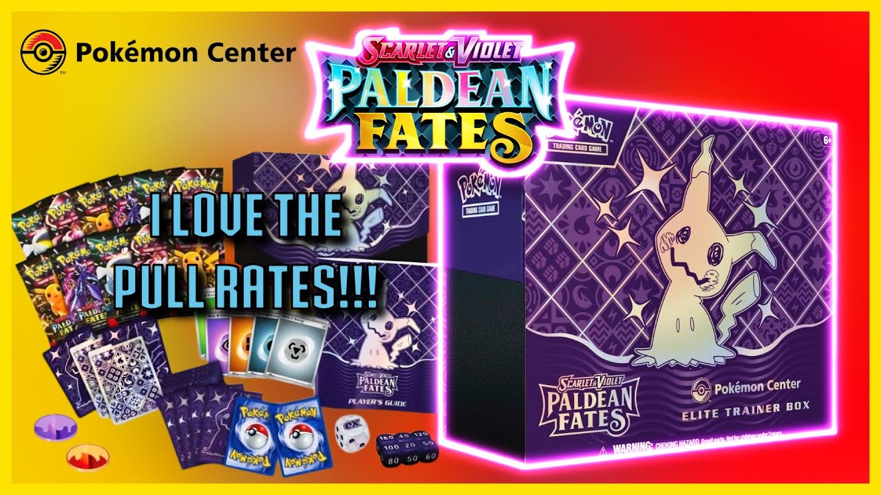 Pokemon Center Exclusive Paldean Fates Elite Trainer Box x2!  *OPENING*