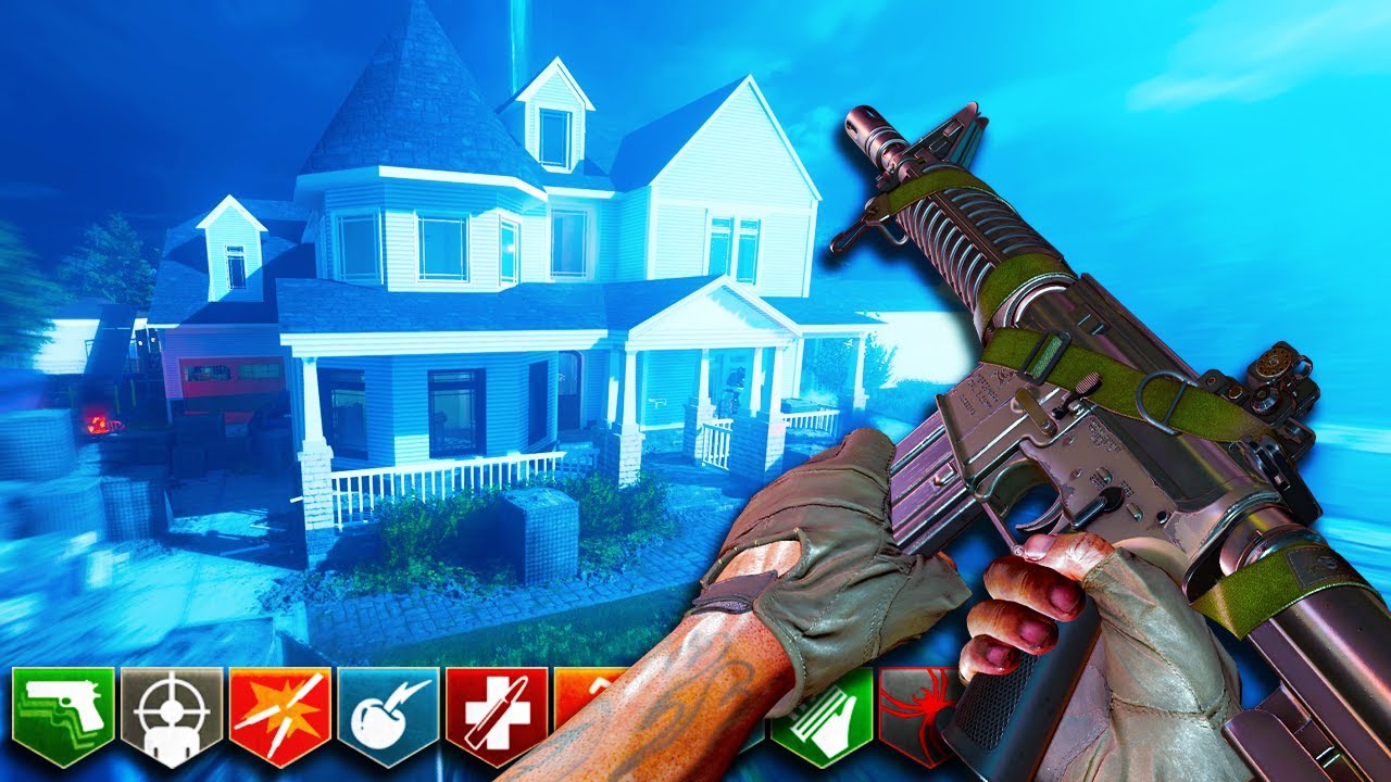 Cette MAP ZOMBIE a eu une NOUVELLE VERSION… Je dois SORTIR de la MAISON ! 😰 | Custom Zombie #711