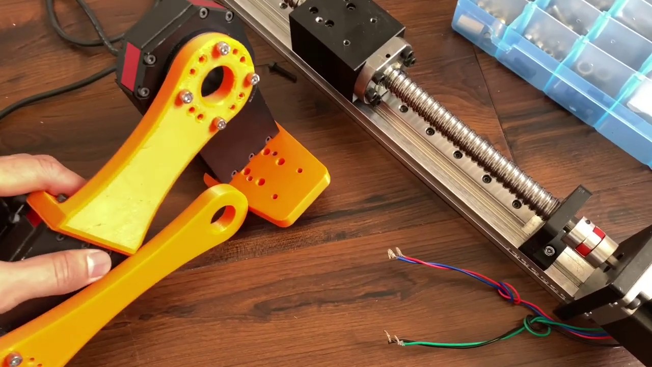 SCARA robot design and programming using Raspberry pi