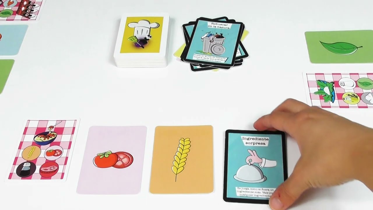Cheater Chef Juego de mesa (prototipo) - Vídeo tutorial