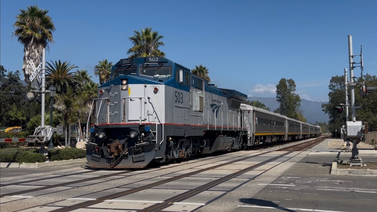 Weekly video with the Amtrak CA Comet Car set back on the Pacific Surfliner