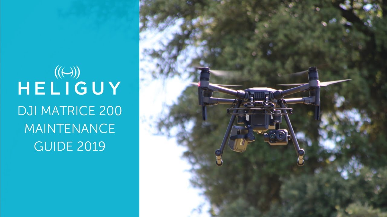 DJI M200 Series V1 & V2 Maintenance Guide 2019 / What does IP43 mean? / Heliguy