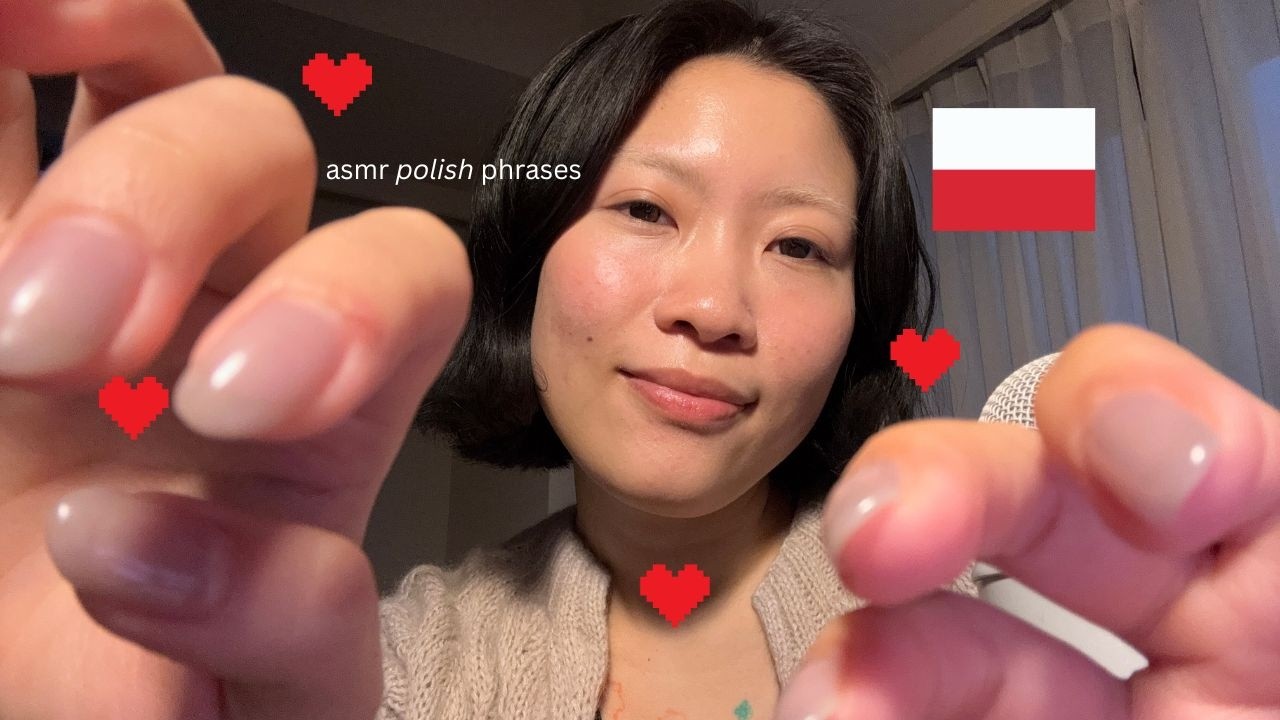 ASMR-фразы на польском языке 🇵🇱 с движениями рук