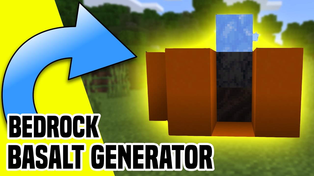 wie baut man einen Basaltgenerator in Minecraft | 