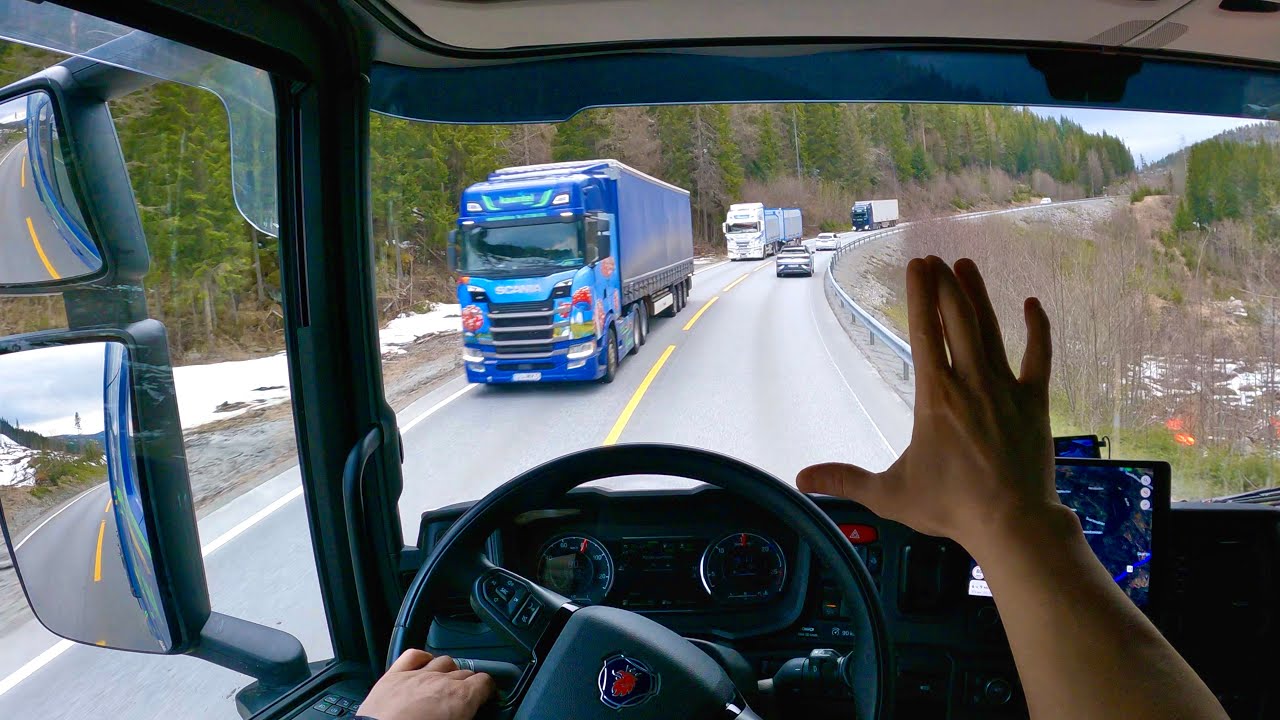 POV Driving 🇳🇴 Norway Scania S560 - Dokka Rv.33