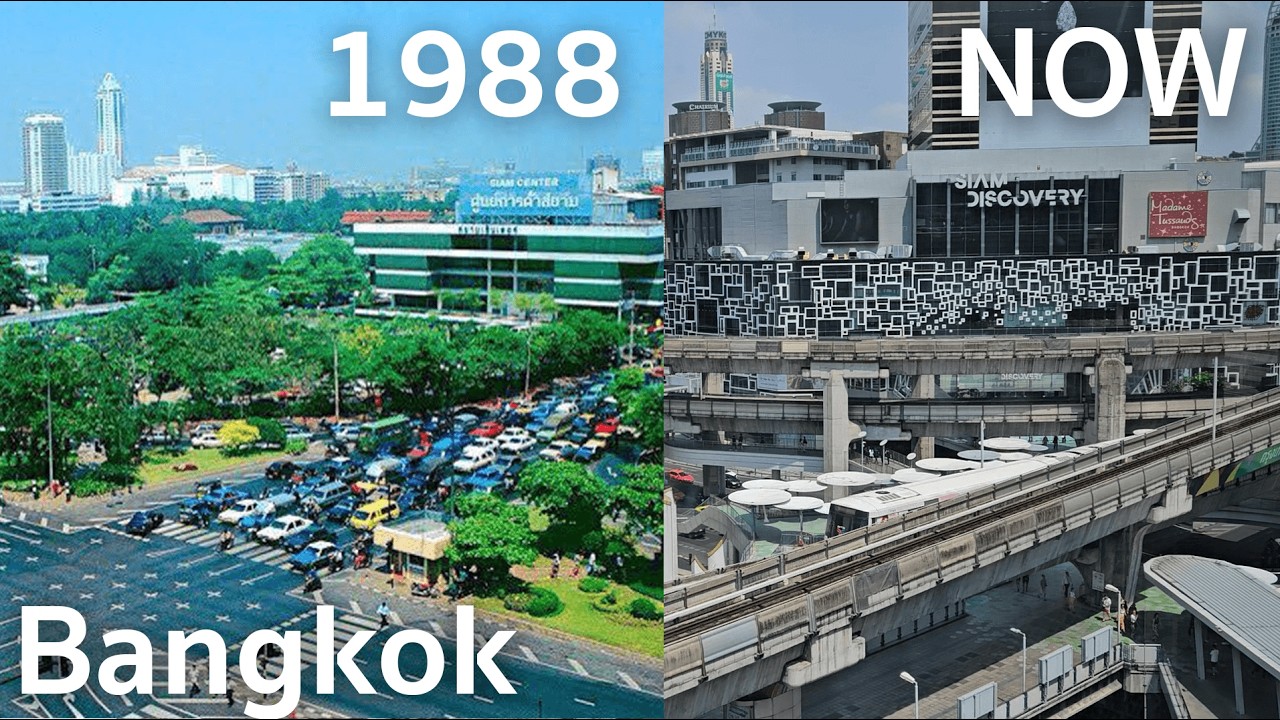 Bangkok THEN and NOW | กรุงเทพ อดีตกับปัจจุบัน