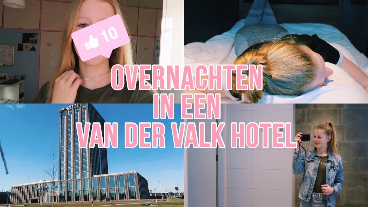 In een van der Valk hotel overnachten! Vlog 1