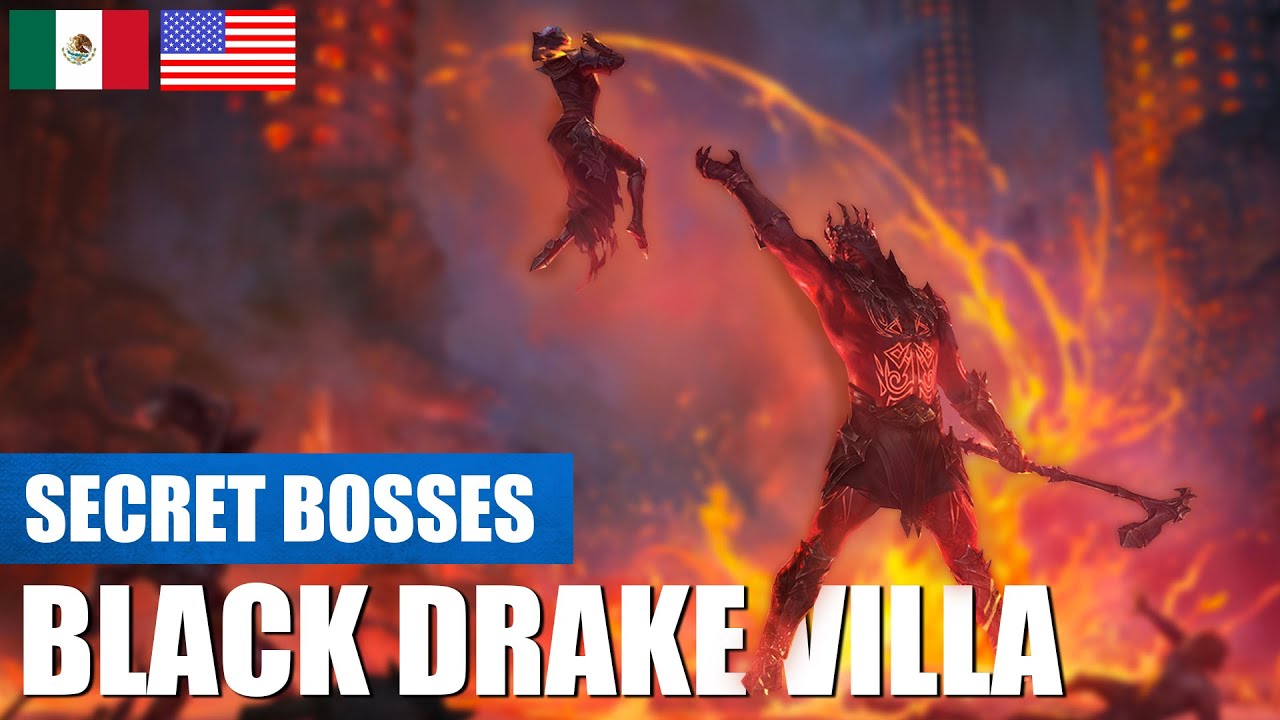 Black Drake Villa - Secret Bosses · Jefes Secretos