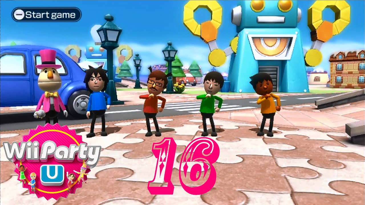 Wii Party U (4-Player Let's Play) - Episode 16
