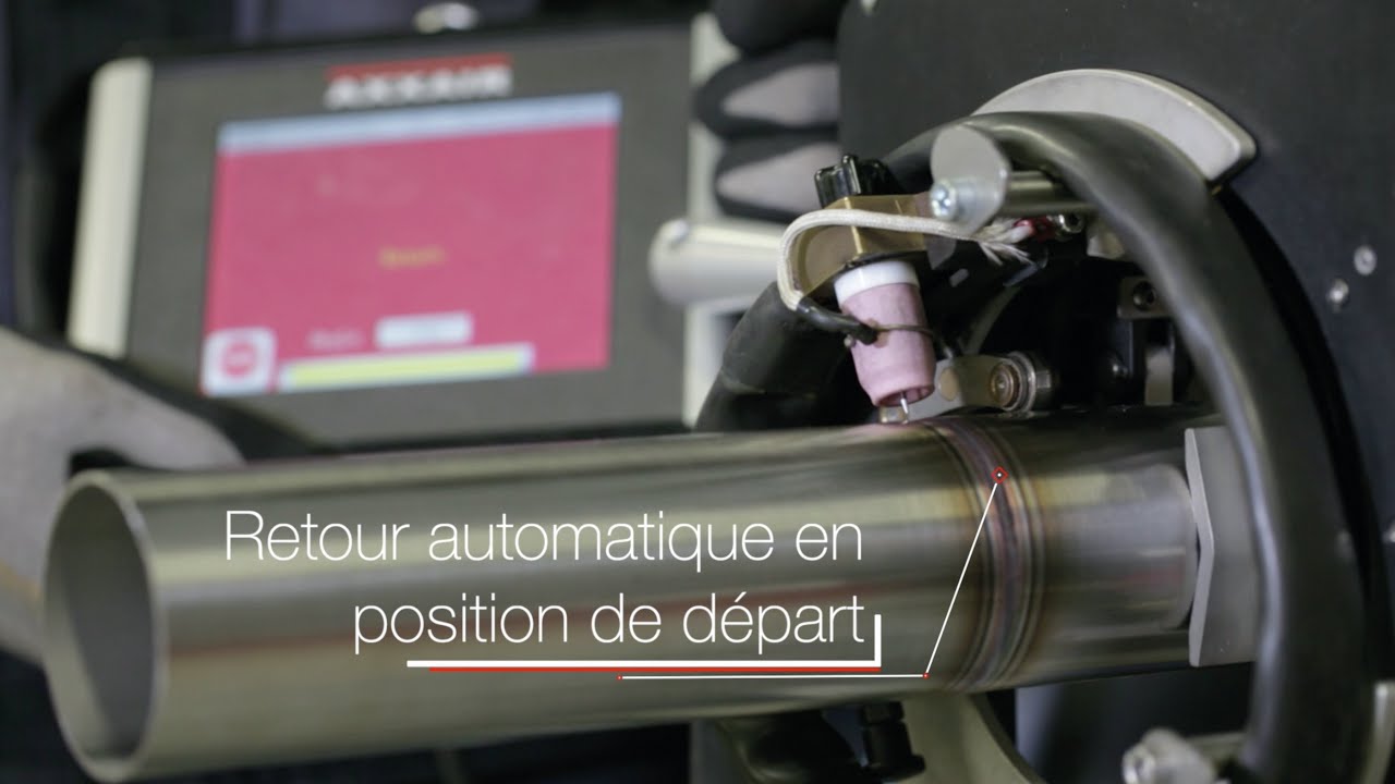 Soudage TIG orbital : SATO têtes ouvertes d'AXXAIR