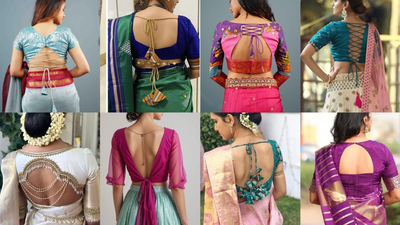 ब्लाऊज डिझाईन 2025|| blouse back neck designs|| #blauj #blouse #neck 