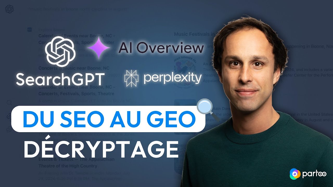 Search GPT : Du SEO au GEO - Décryptage