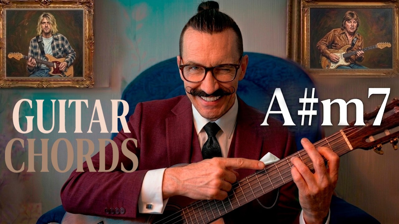 A#m7 аккорд (ЛЯ ДИЕЗ МИНОР СЕПТАККОРД - A sharp minor 7th chords) Играй, как Бенедикт! #46