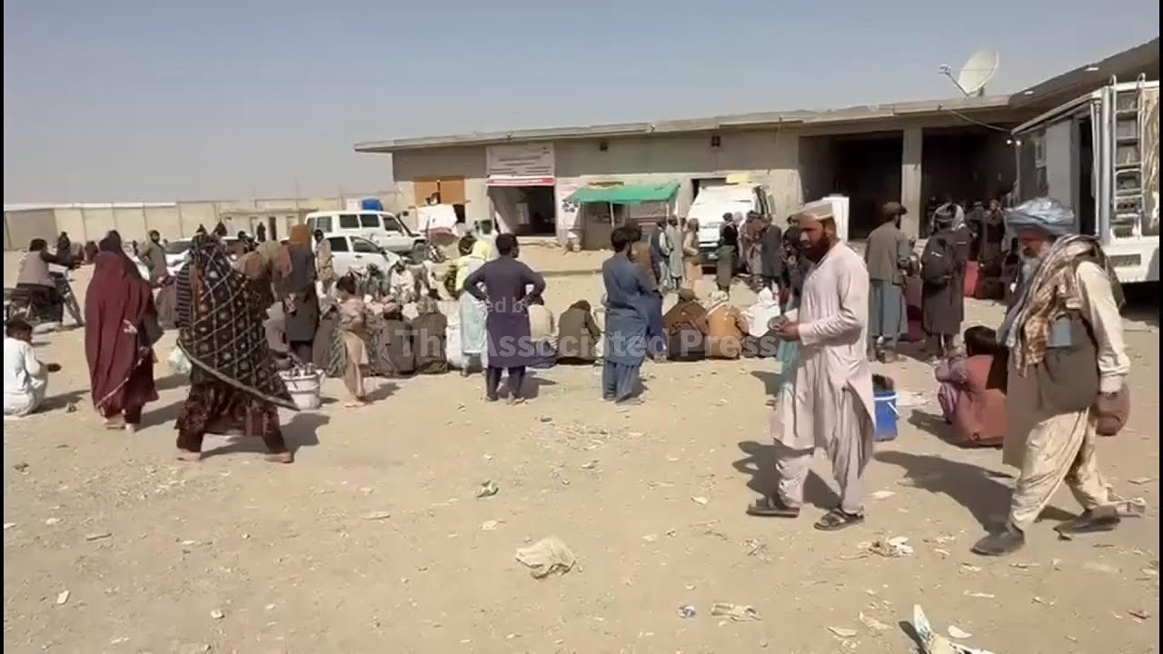 People at Afghanistan-Pakistan border crossing welcome news of ceasefire