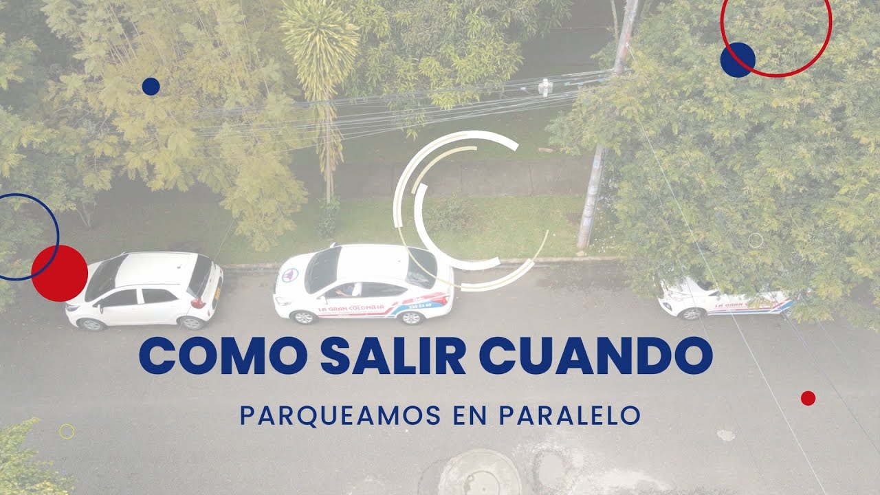 Cómo salir cuando parqueamos en paralelo 🚘