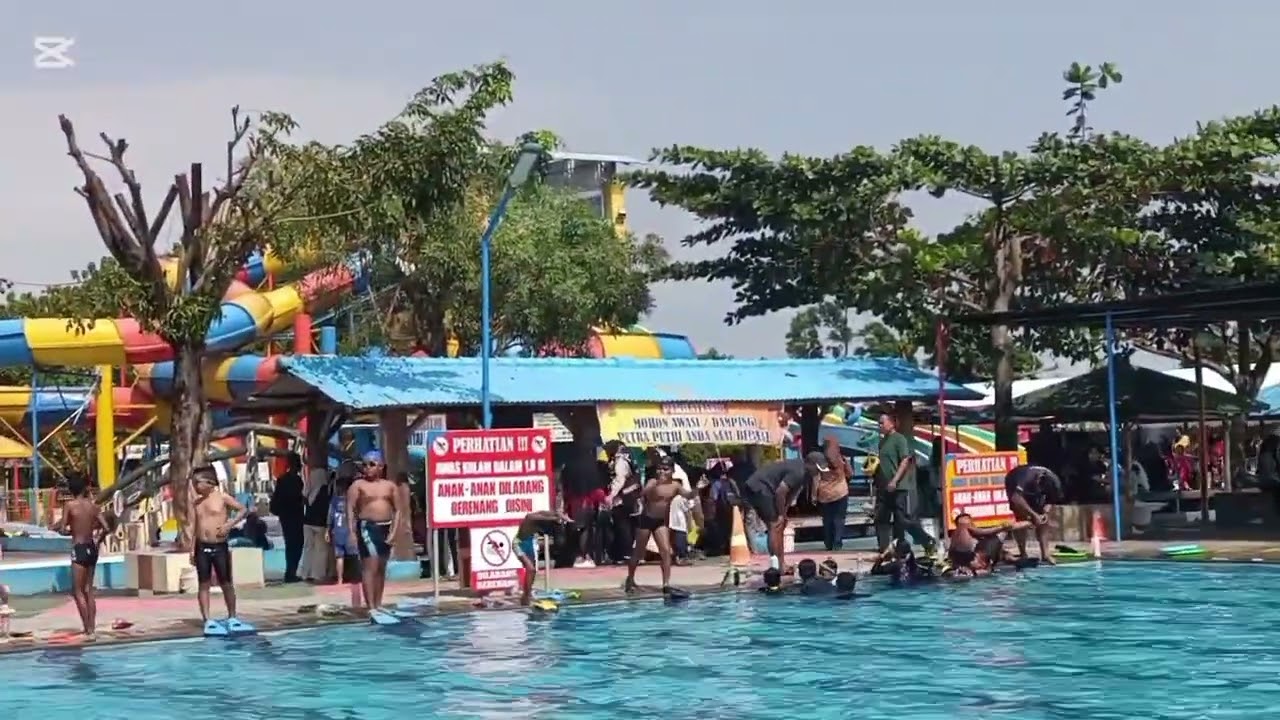 Balap Renang Lagi || Auffar topi biru. ESAC Cirebon