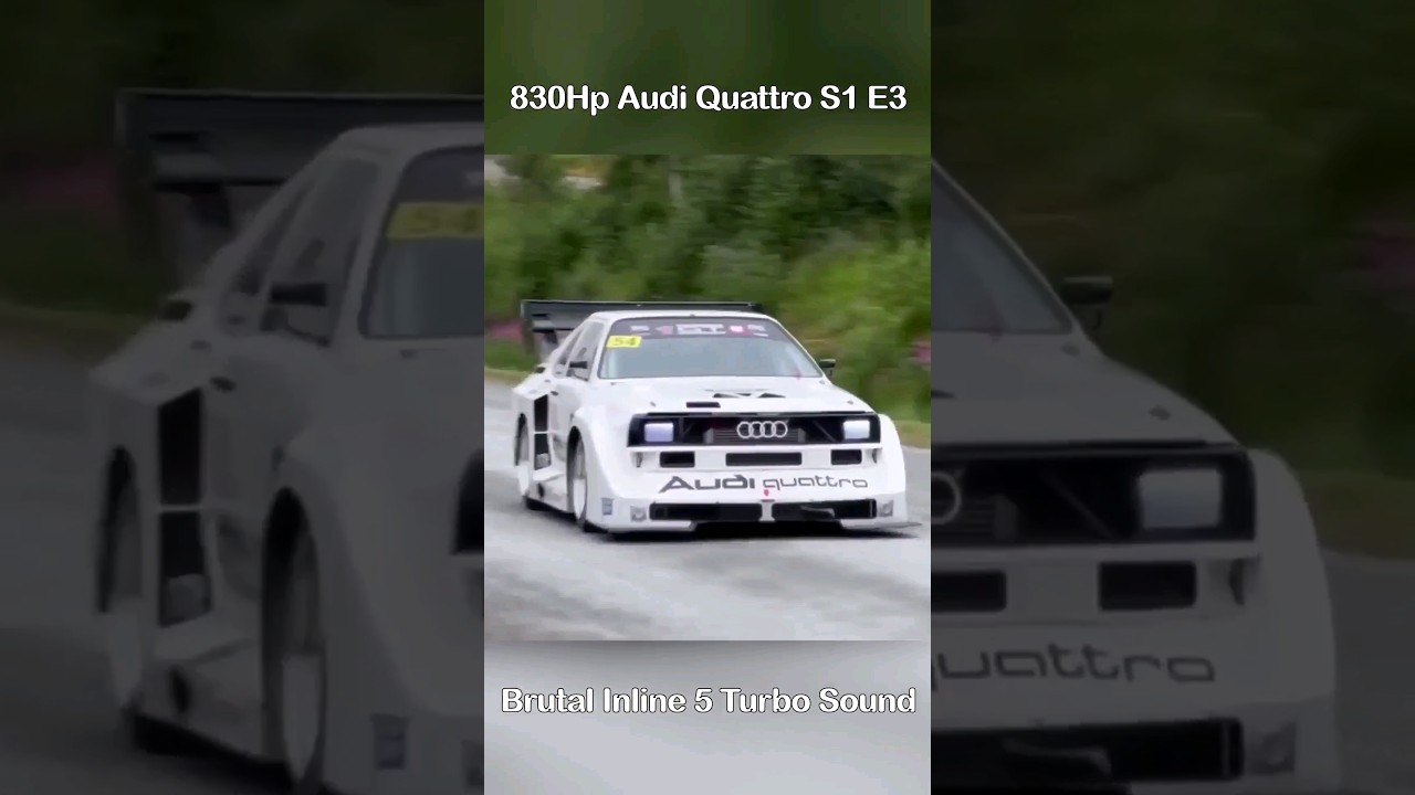 800+Hp of QUATTRO S1 Monster Fury 💥🔊