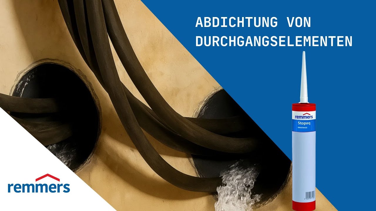 Wie man eine Rohrdurchführung zuverlässig abdichtet? | Professionelle Abdichtung von Kommunikationen